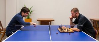 Настольный теннис и шахматы: когда скорость встречается с мыслью