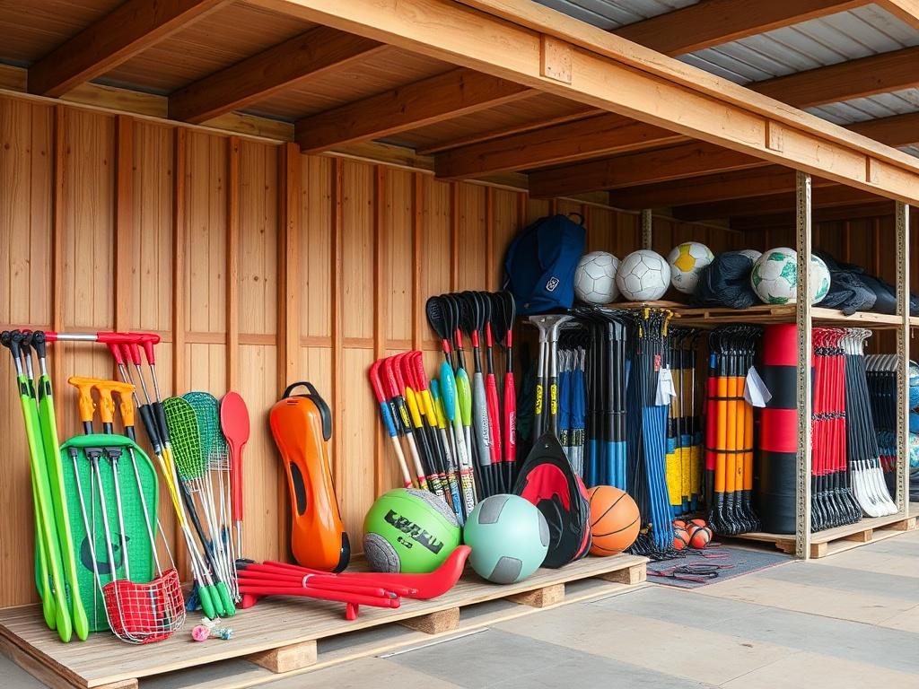 Прокат спортинвентаря в пансионатах. Логистика, хранение и учёт инвентаря