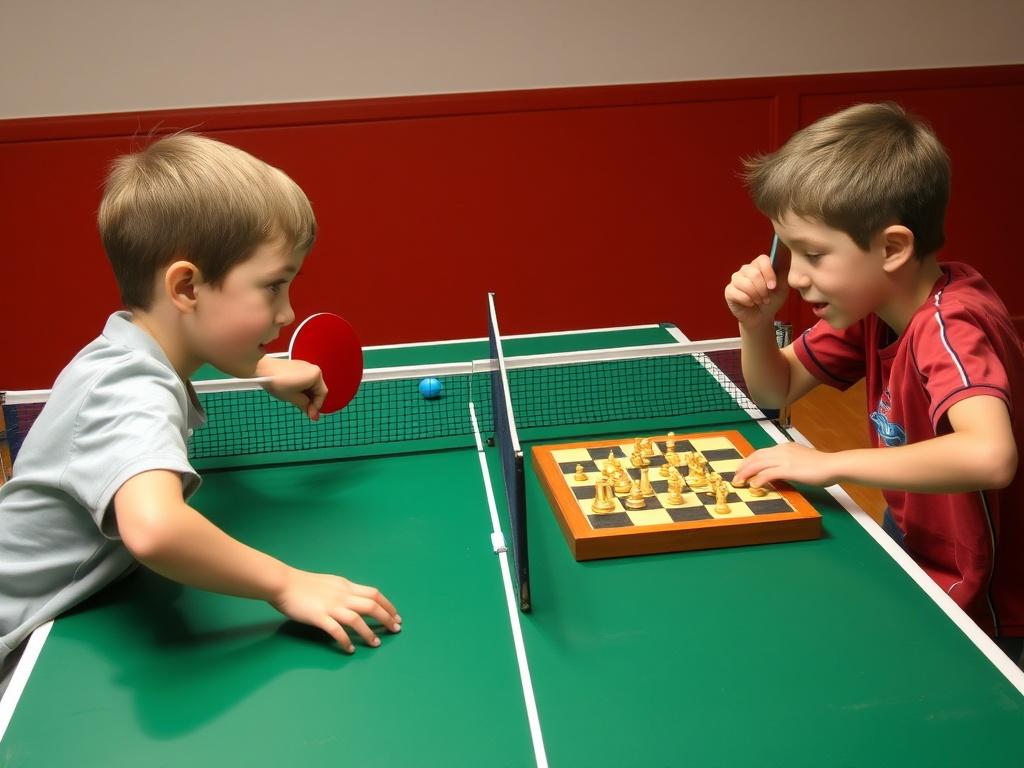 Настольный теннис и шахматы. Эффект на мозг: исследования и наблюдения