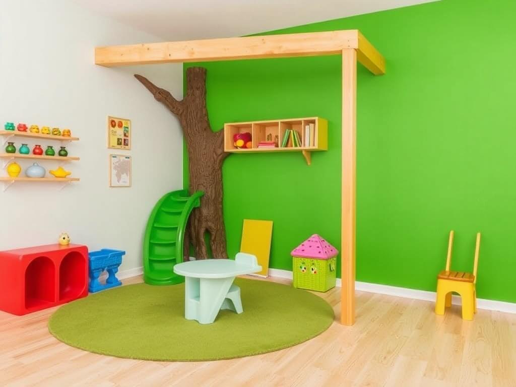 Детские игровые комнаты и площадки. Идеи для бюджетных и нестандартных решений