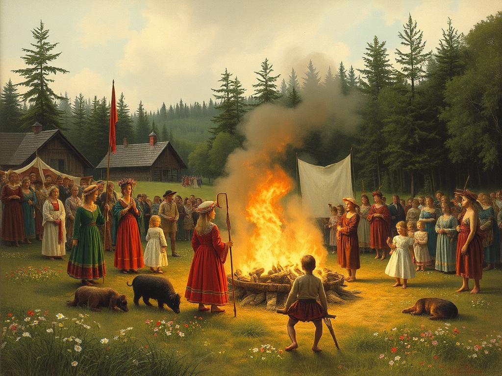 Ивана Купала и народные гуляния. Культурная трансформация: от деревни к городу