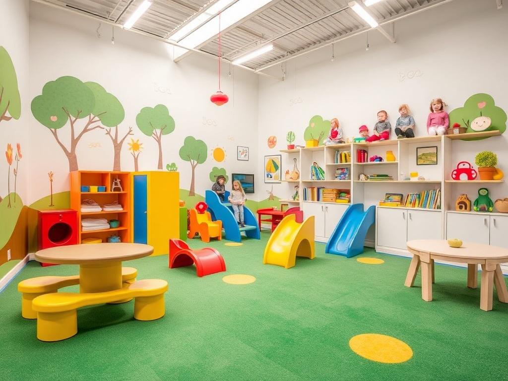 Детские игровые комнаты и площадки. Инклюзивность: доступно и для всех