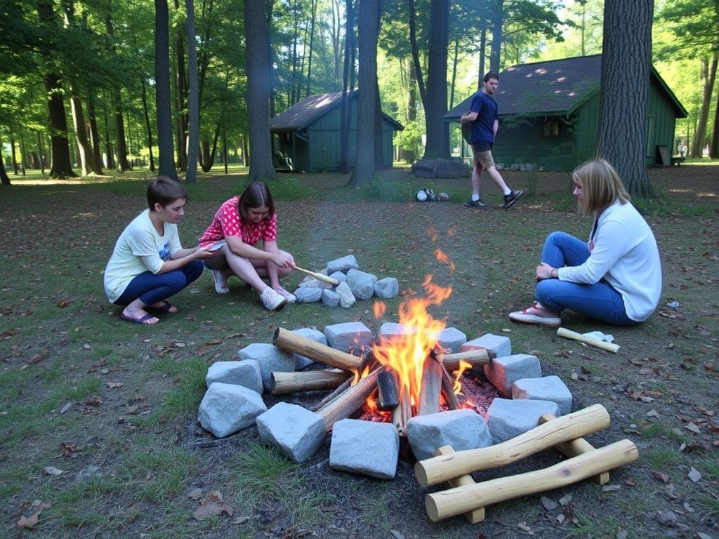 Пикники и шашлыки на территории пансионата. Как правильно развести и поддерживать огонь