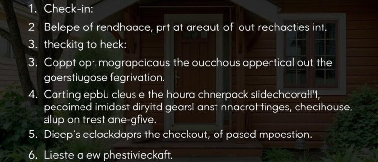 Правила заезда и выезда из пансионата: что нужно знать каждому гостю