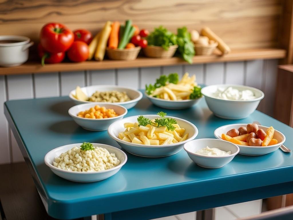 Детское меню в столовых пансионатов. Основные принципы составления детского меню Детское меню в столовых пансионатов. Основные принципы составления детского меню