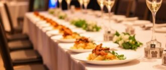 Банкетное меню и обслуживание мероприятий: как создать праздник, о котором будут говорить
