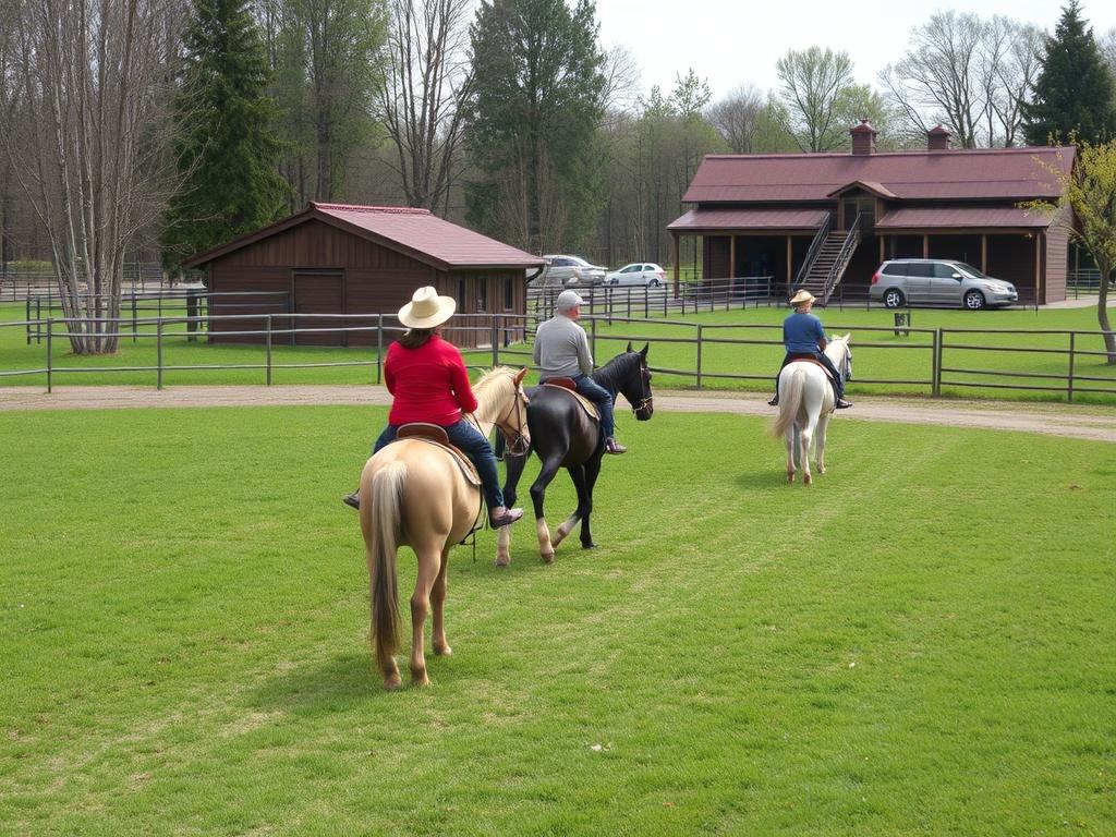 Конные прогулки и зоопарки на территории. Технологии и инновации в организации территорий