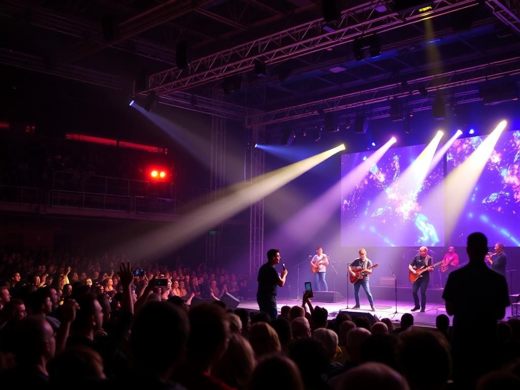 Вечера живой музыки и концерты. Атмосфера: от камерных вечеров до больших арен Вечера живой музыки и концерты. Атмосфера: от камерных вечеров до больших арен