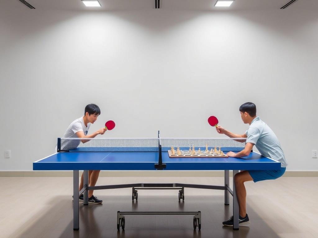 Настольный теннис и шахматы. Социальные и образовательные аспекты