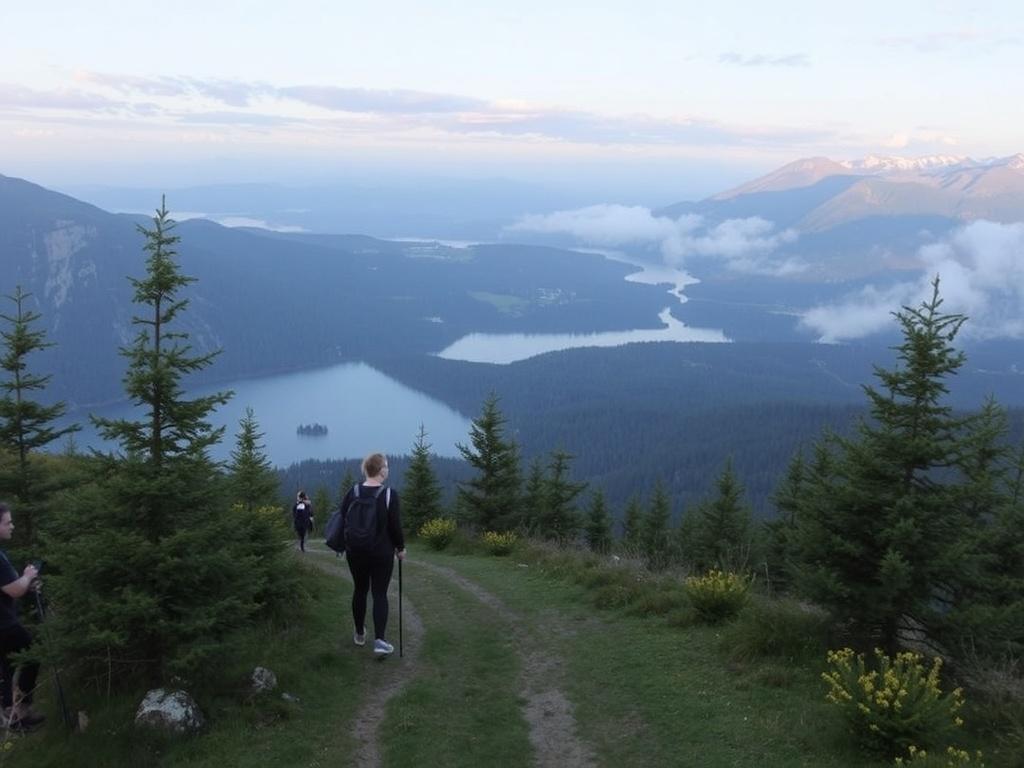 Скандинавская ходьба в санаториях. Опыт автора: прогулки, которые запомнились