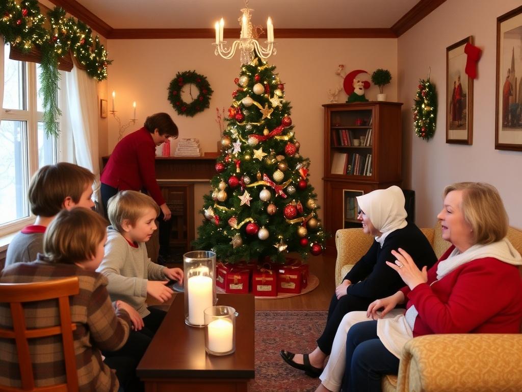 Новый год и рождественские каникулы в пансионате. Эмоциональная поддержка и участие семьи Новый год и рождественские каникулы в пансионате. Эмоциональная поддержка и участие семьи