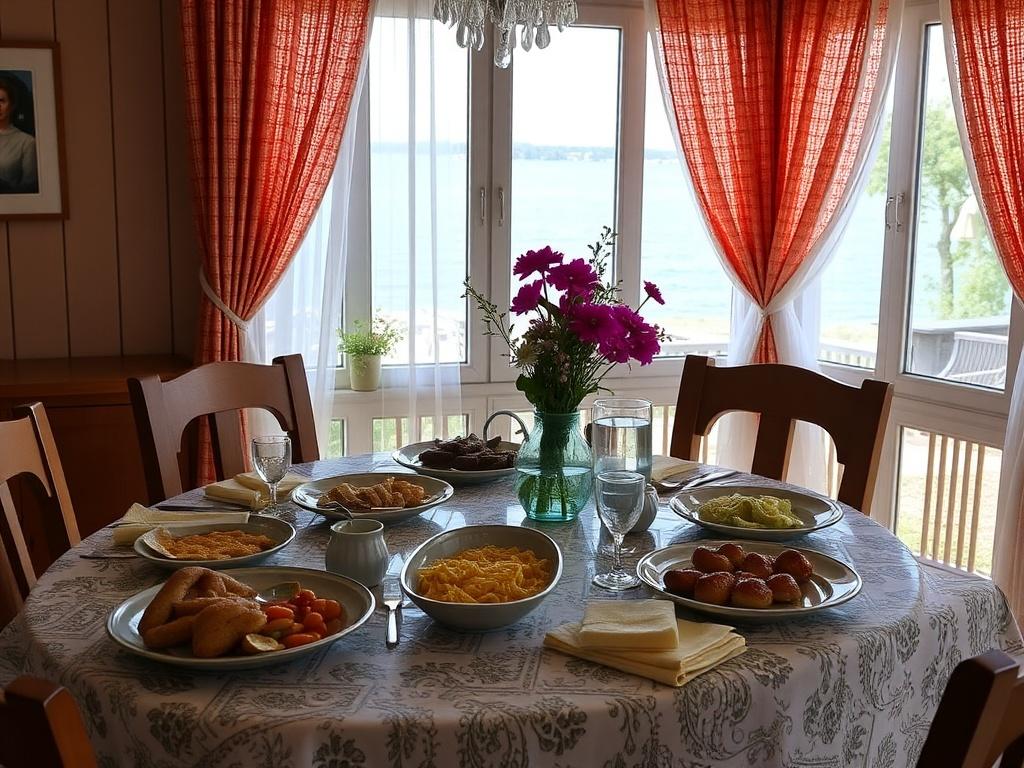 Летний сезон в пансионатах Краснодарского края. Питание: местная кухня и пансионатное меню