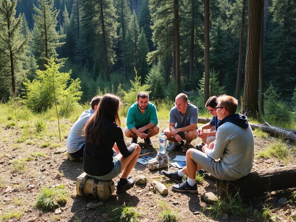 Командообразование на природе. Креативные форматы: сочетание работы и отдыха
