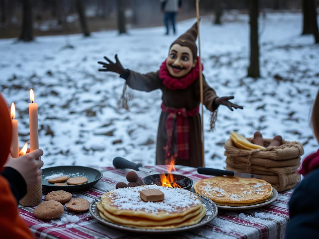 Масленица с блинами и чучелом. Безопасность и экологическая ответственность при сжигании чучела
