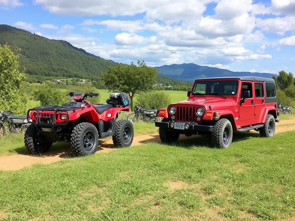 Квадроциклы и джип-сафари. Сравнение: квадроцикл или джип — что лучше для вашей цели