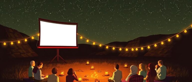 Ночь кино под звездами: как устроить незабываемый показ на открытом воздухе