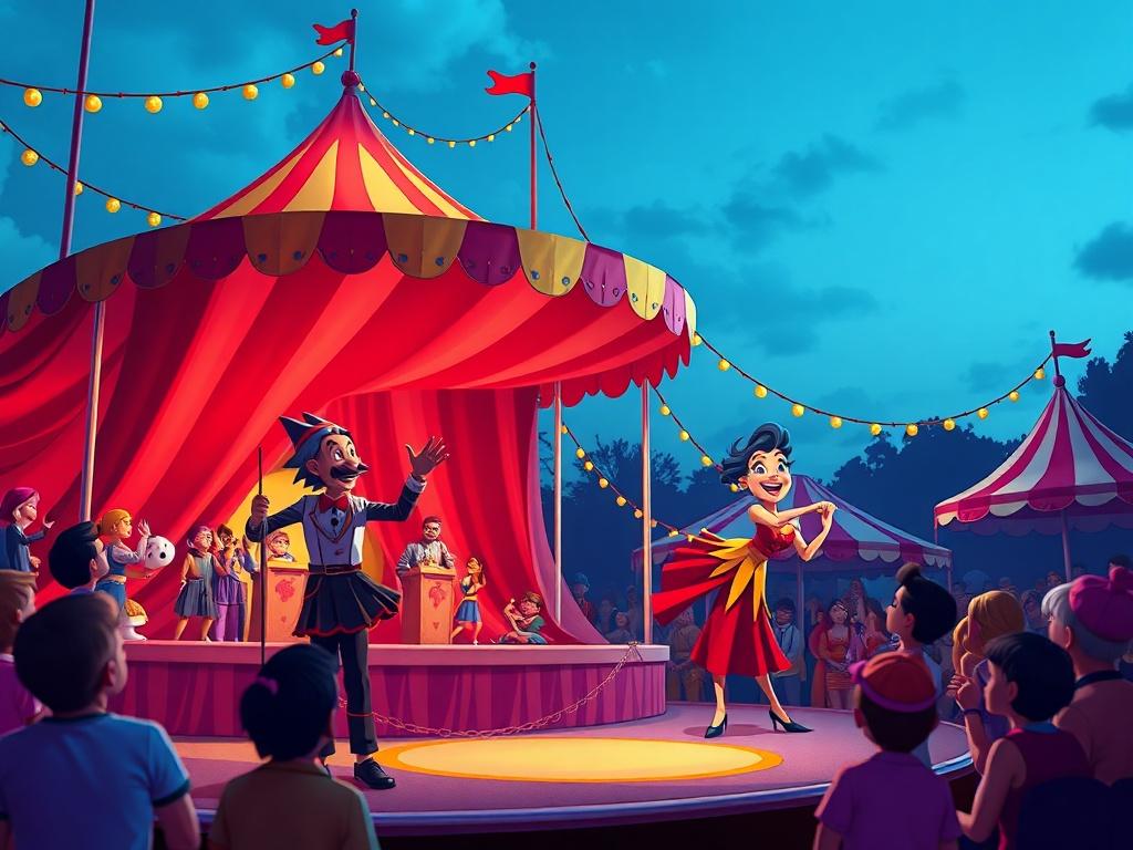 Цирковые выступления и аниматоры. Маркетинг и удержание аудитории