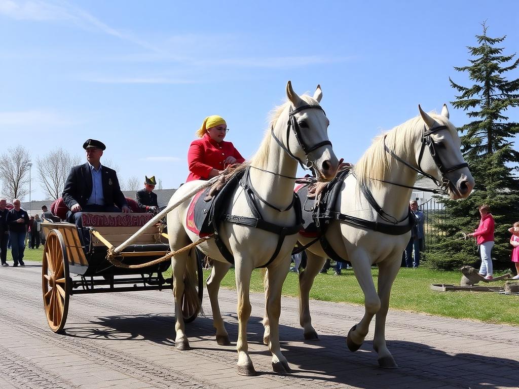 Русская тройка и катания на лошадях. Как устроена тройка: роли лошадей и особенности упряжи