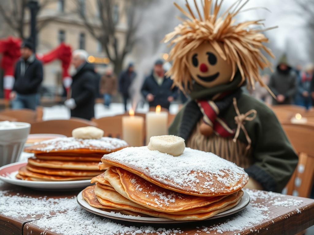 Масленица с блинами и чучелом. Масленица в городе и современные форматы празднования