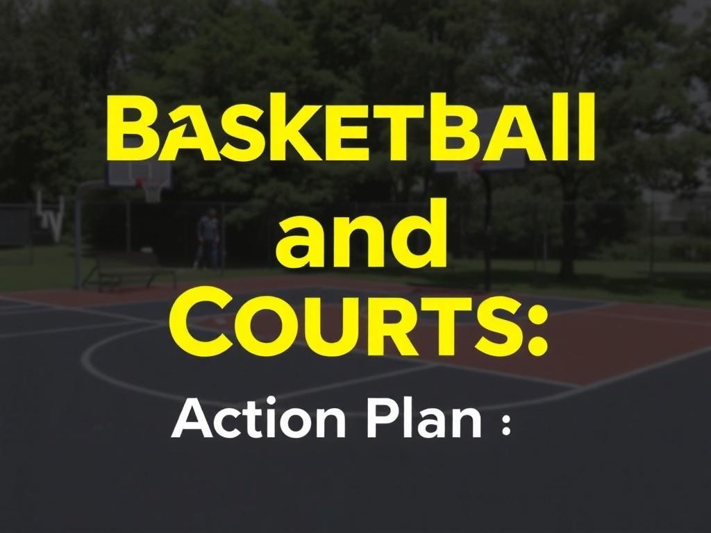 Баскетбольные кольца и площадки. От идеи до реализации: план действий