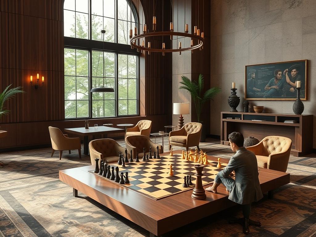 Шахматы и шашки в холле. Экономика и устойчивость: сколько стоит и как сделать всё долговечным