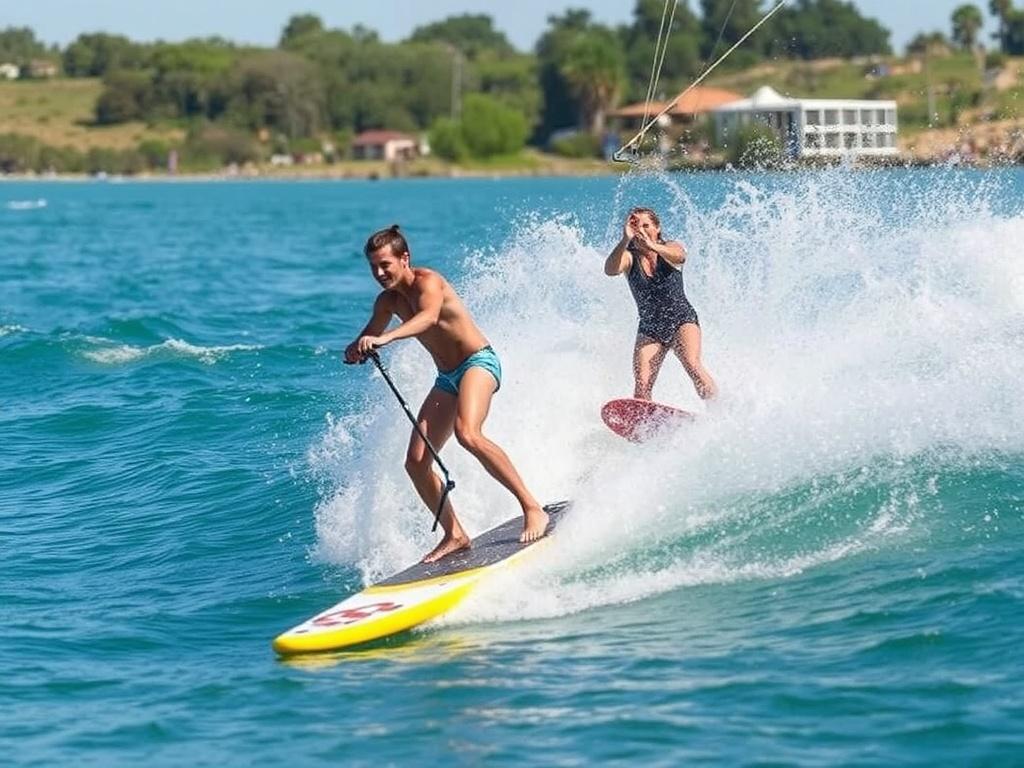 Сап-серфинг и вейкбординг. Кабельные парки и лодочные сессии: в чём разница