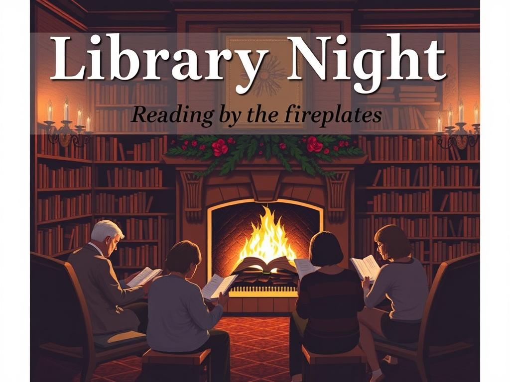 Библионочь и чтения у камина. Формат события: идеи и сценарии