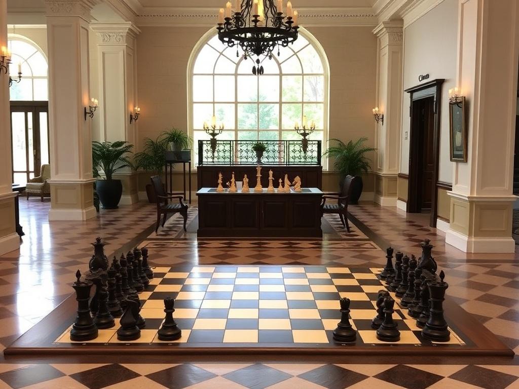 Шахматы и шашки в холле. Как поддерживать порядок: уход, чистка и ремонт