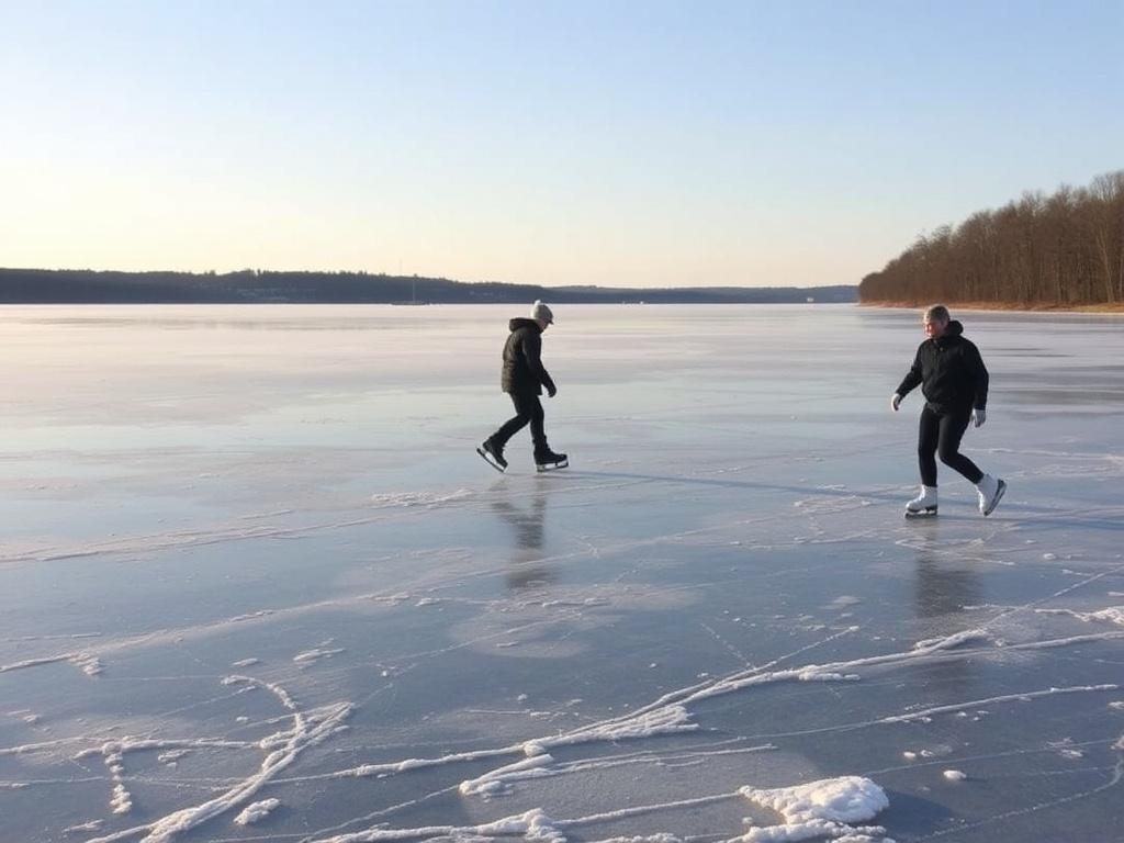 Коньки и прогулки на замерзших озерах. Экипировка: что взять с собой и как выбирать коньки