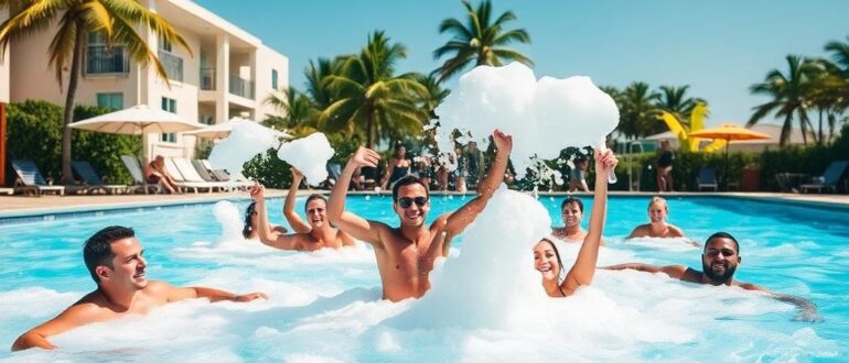 Пенные вечеринки у бассейна: идеи, безопасность и пошаговая организация праздника, который запомнится