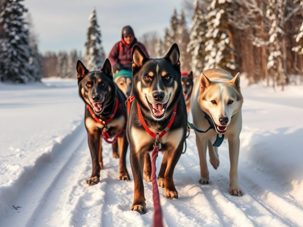 Сани и упряжки с собаками. Когда пора перейти к серьёзным дистанциям
