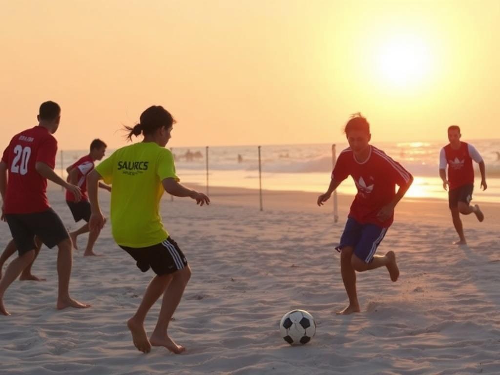 Пляжный футбол и активности на песке. Организация турнира: от идеи до финального свистка