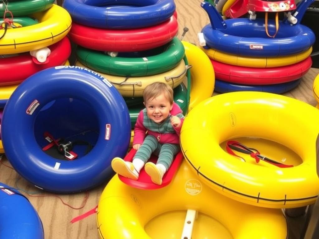 Тюбинги и санки для детей. Уход и хранение: продлеваем жизнь тюбингу и санкам