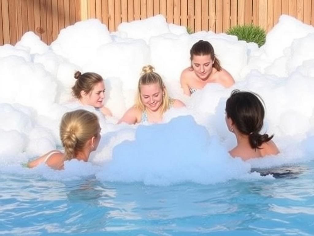 Пенные вечеринки у бассейна. Пошаговый план подготовки — чеклист