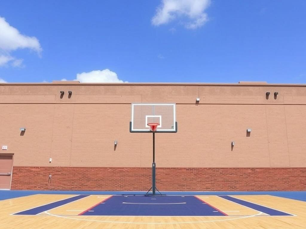 Баскетбольные кольца и площадки. Короткая история: как появился привычный облик площадки