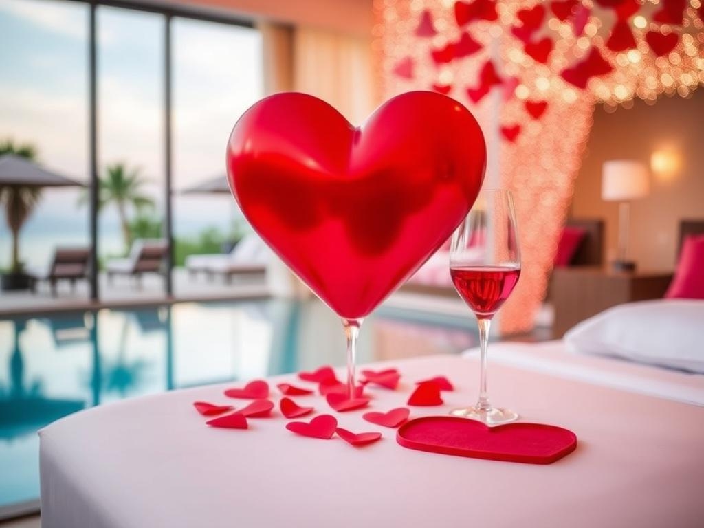 День Святого Валентина на курорте. Подготовка: бронирование, пакеты и бюджет