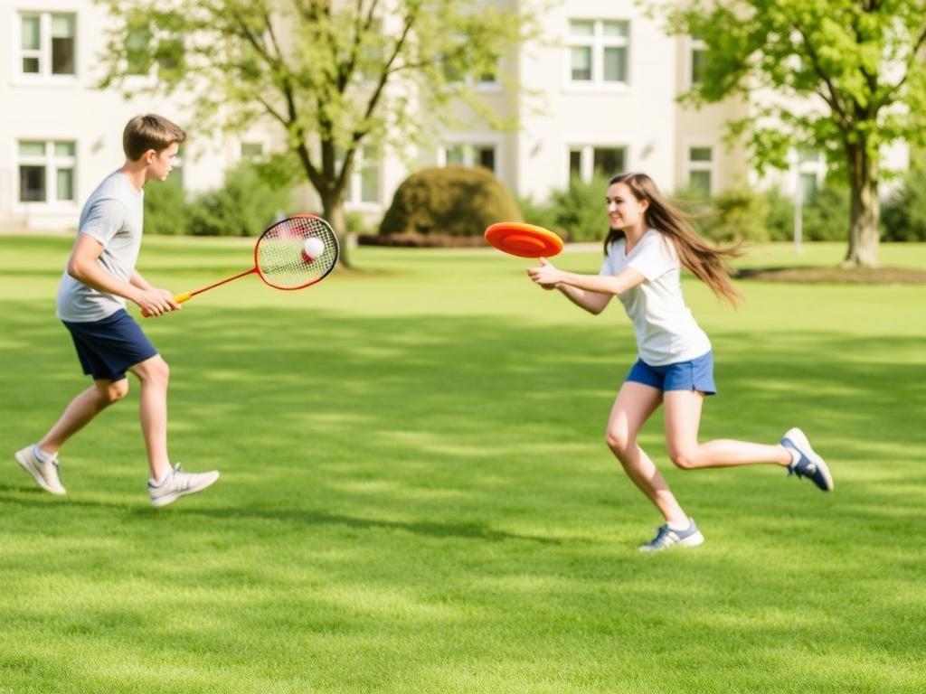 Бадминтон и фрисби на газоне. Почему стоит начать прямо сейчас