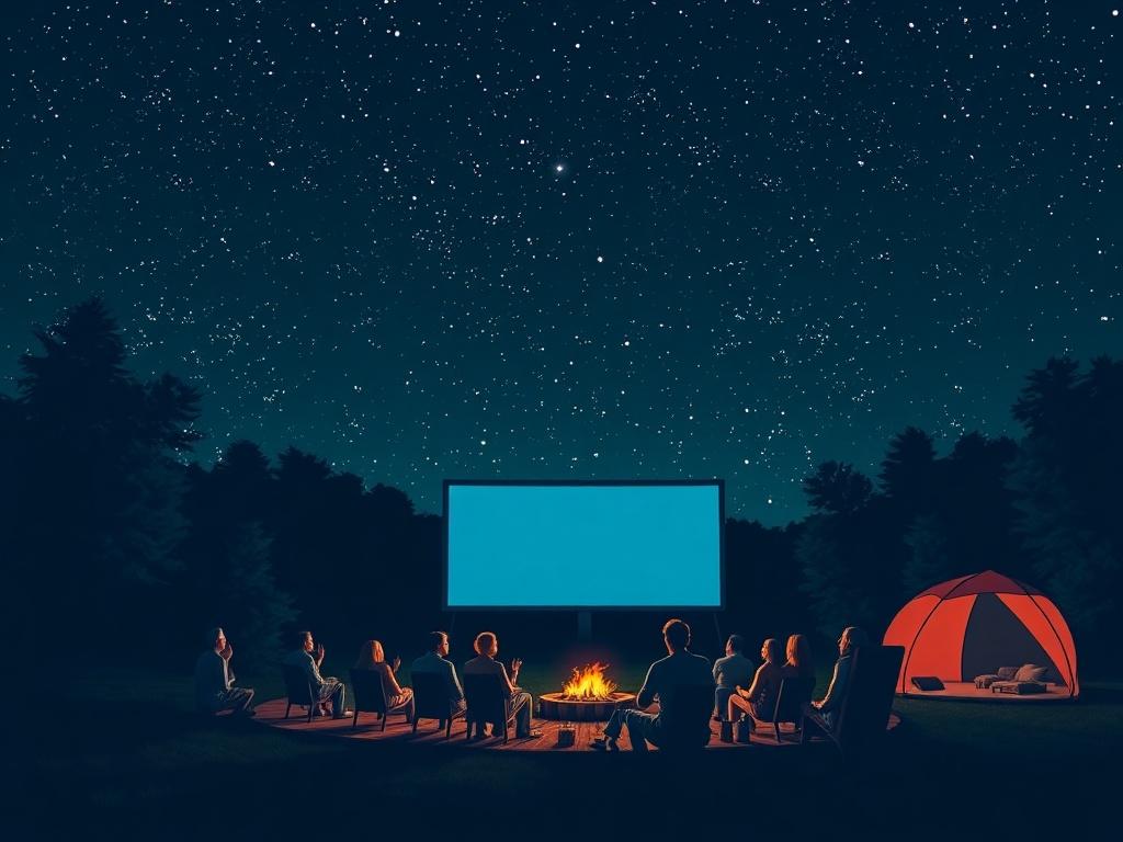 Ночь кино под звездами. Варианты для масштабирования проекта