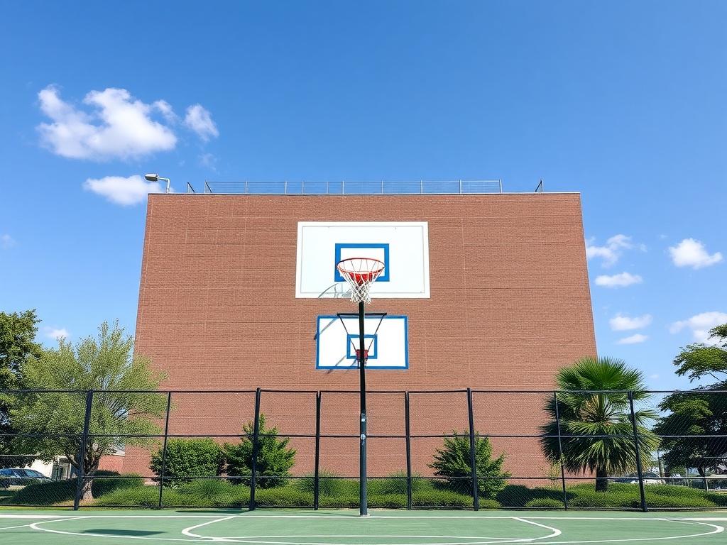 Баскетбольные кольца и площадки. Инновации и технологии