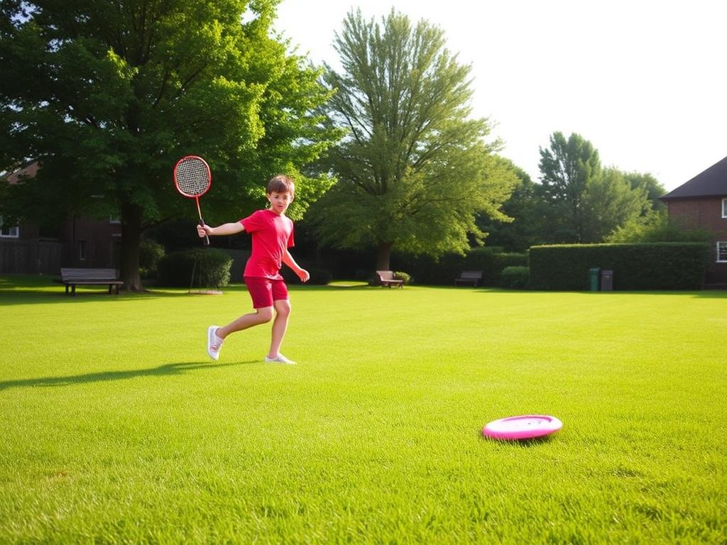 Бадминтон и фрисби на газоне. Выбор места и подготовка газона