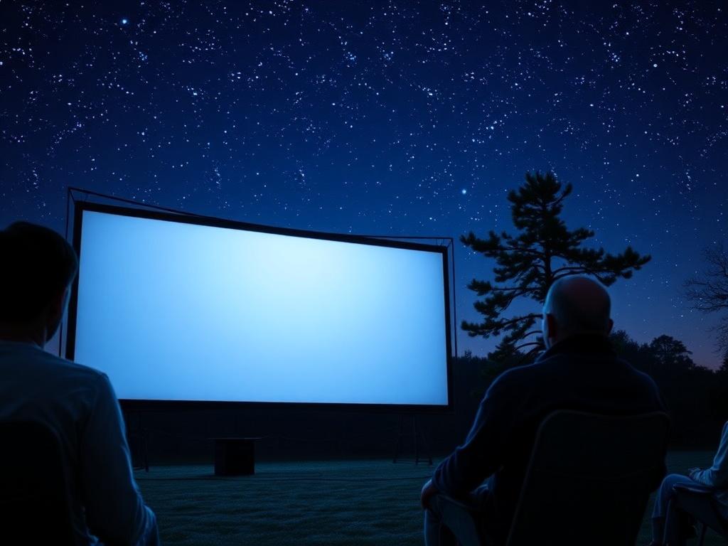 Ночь кино под звездами. Экран и изображение: что важно учитывать