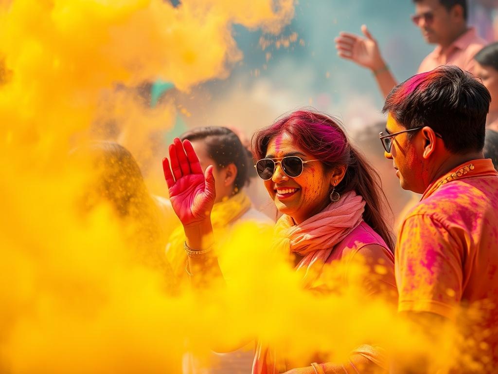 Фестиваль красок холи. Фотография и видеосъемка: как запечатлеть праздник