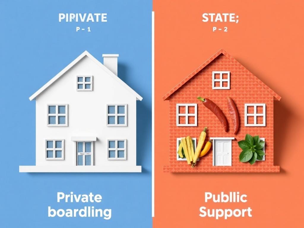 Сравнение частных и государственных пансионатов. Питание и диетическое сопровождение