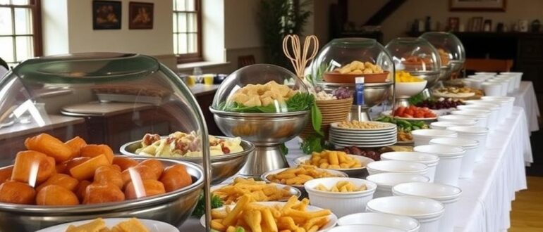 Фуршеты и кейтеринг от пансионатов: удобный формат для мероприятий любого уровня