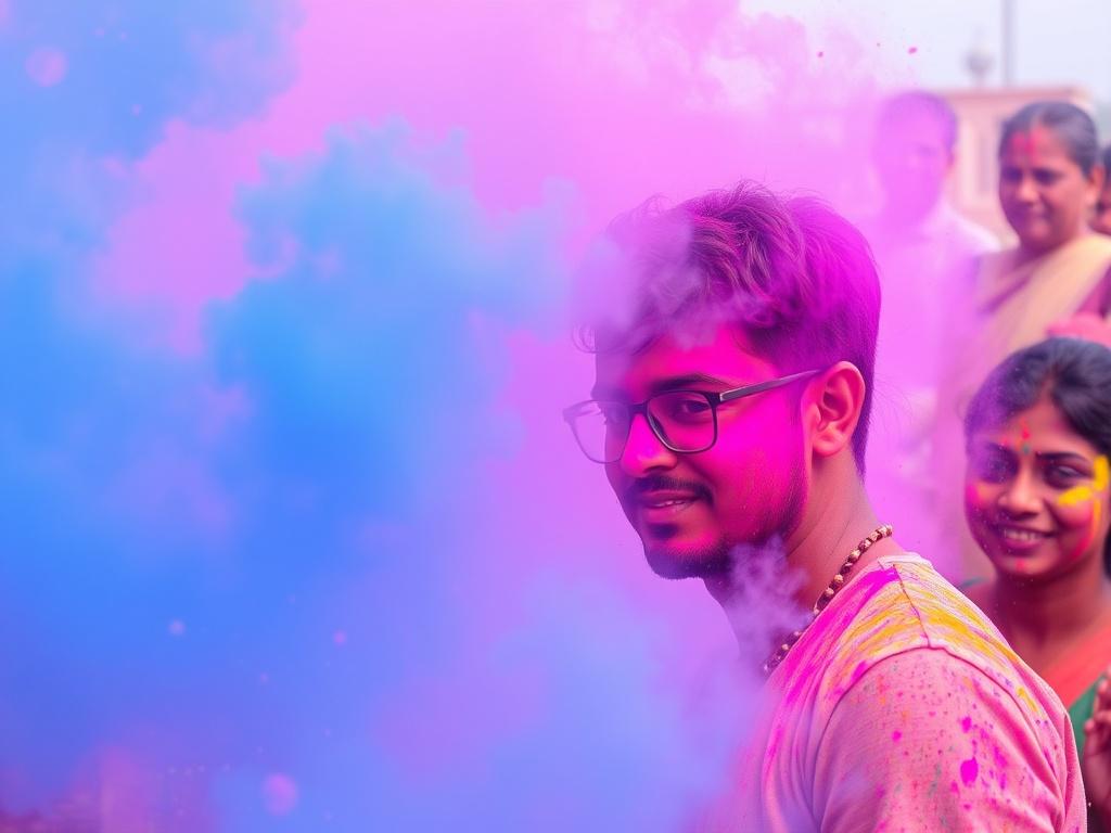 Фестиваль красок холи. Музыка, танцы и гастрономия праздника