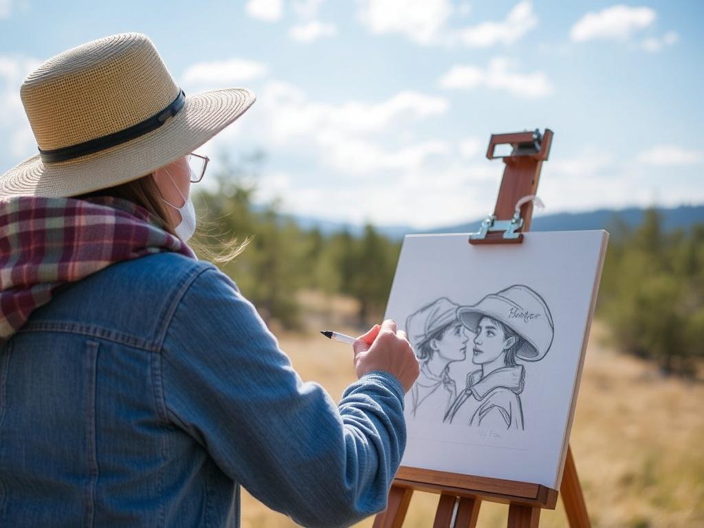 Рисование и пленэры на природе. Планирование пленэрной сессии